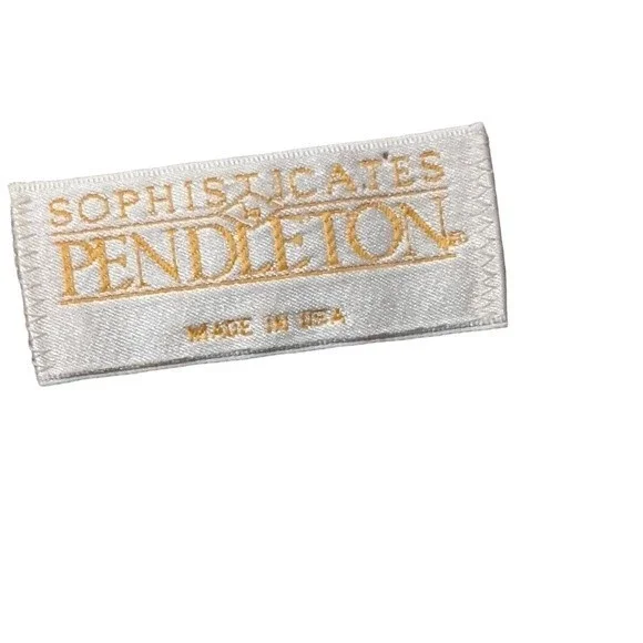 Pendleton plaid spring holiday blazer rayon women's size 16 - Picture 3 of 12